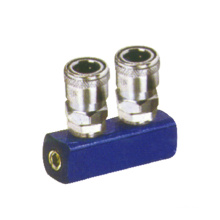 pipe fitting quick fitting metal coupler 2 way ML-2 fitting